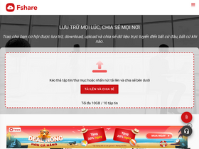 'fshare.vn' screenshot