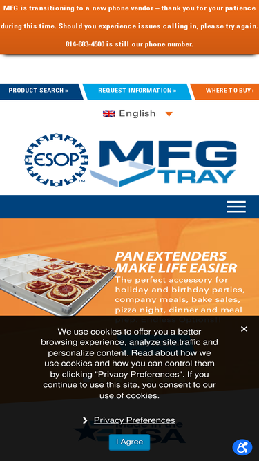 mfgtray.com