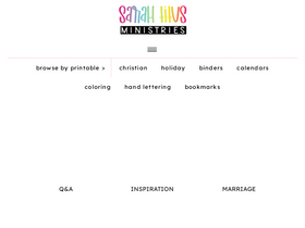 'sarahtitus.com' screenshot