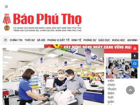 'baophutho.vn' screenshot