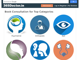 '365doctor.in' screenshot
