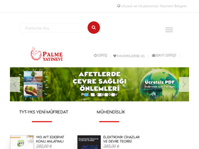 'palmeyayinevi.com' screenshot