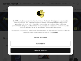 'backmarket.fr' screenshot