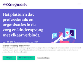 'zorgwerk.nl' screenshot