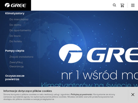 'gree.pl' screenshot