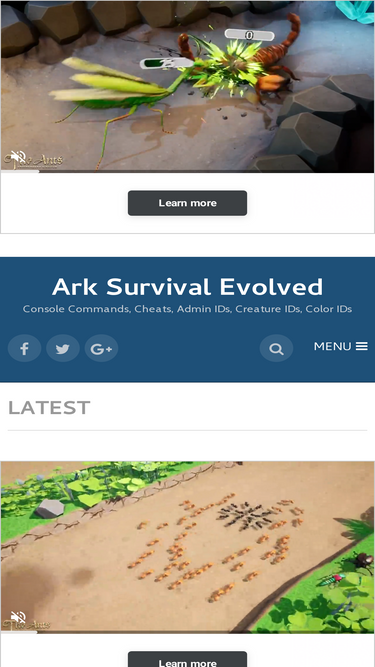 arkconsolecommands.com