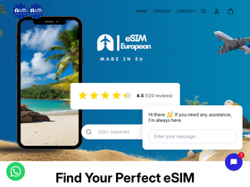 esimm.eu homepage screenshot