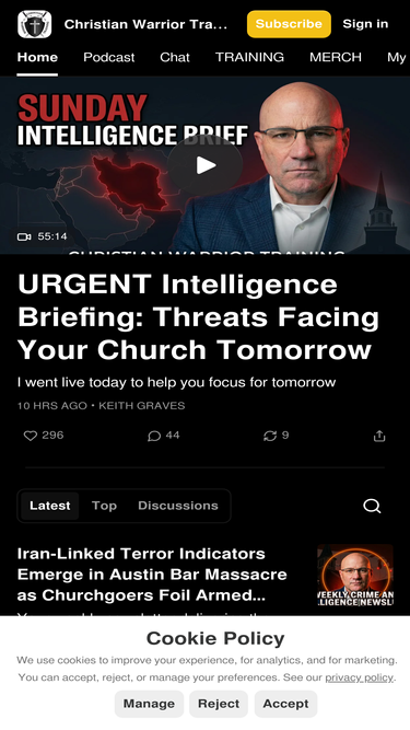 christianwarriortraining.com