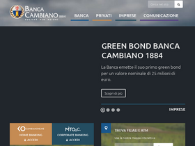 'bancacambiano.it' screenshot