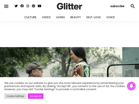 'glittermagazine.co' screenshot