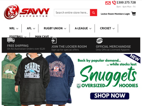 'savvysupporter.com.au' screenshot