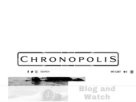 'chronopolis.co.uk' screenshot