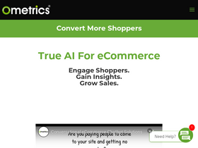 'ometrics.com' screenshot