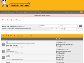 'reno.ro' screenshot