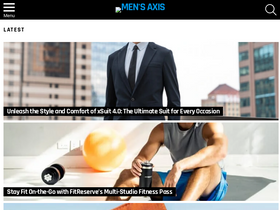 'mensaxis.com' screenshot