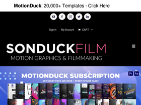 'sonduckfilm.com' screenshot