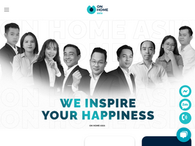 'onhome.asia' screenshot