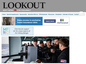 'lookoutnewspaper.com' screenshot