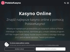 'polskiekasyno.com' screenshot
