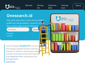 'onesearch.id' screenshot