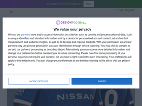 'designfootball.com' screenshot
