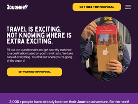 'journeetrips.com' screenshot