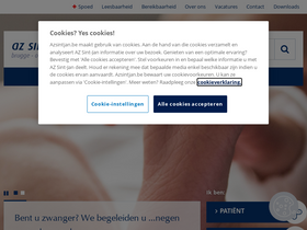 'azsintjan.be' screenshot