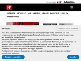 'formulapassion.it' screenshot