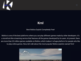Krnl Key - Get Krnl Key Linkvertise