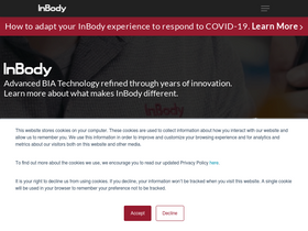 'inbodyusa.com' screenshot