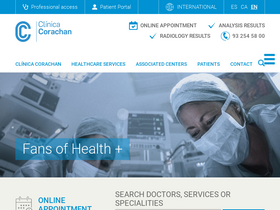 'corachan.com' screenshot