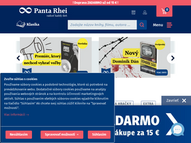 'pantarhei.sk' screenshot