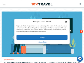 '10xtravel.com' screenshot