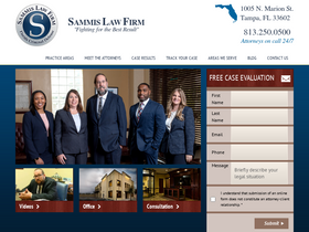 'criminaldefenseattorneytampa.com' screenshot