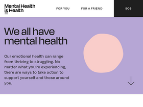 'mentalhealthishealth.us' screenshot