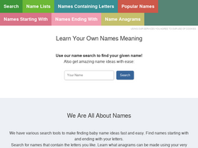 'meaningslike.com' screenshot