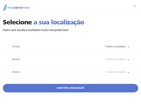 'meucarronovo.com.br' screenshot