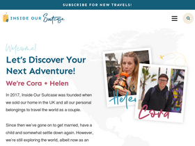 'insideoursuitcase.com' screenshot