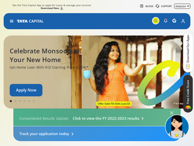 'tatacapital.com' screenshot