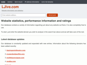 'ljive.com' screenshot