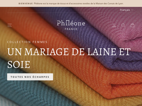 phileone.fr homepage screenshot