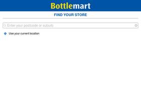 'bottlemart.com.au' screenshot