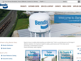 'bendix.com' screenshot