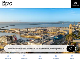 'brest.fr' screenshot