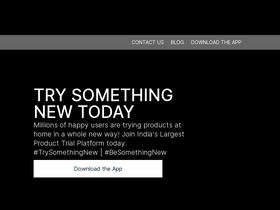 'smytten.com' screenshot