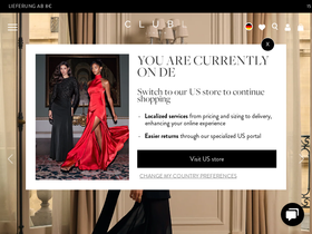 Club L London - DE website screenshot