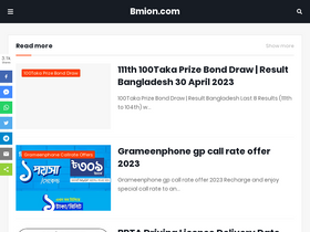 'bmion.com' screenshot
