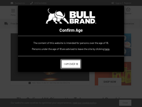 'bullbrand.co.uk' screenshot