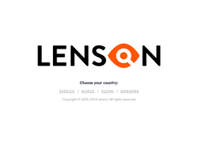 'lenson.com' screenshot