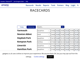 'geegeez.co.uk' screenshot